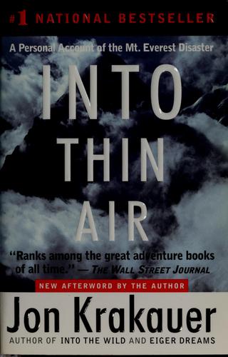 Into Thin Air cover